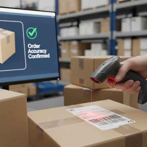 Accurate package sorting in a warehouse